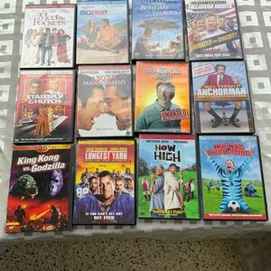 Bundle of 12 DVD Movie Collection Set